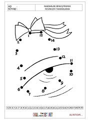sayıları birleştir resmi tamamla